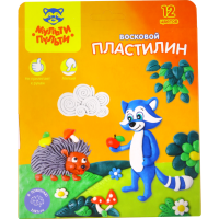 

Пластилин "Енот в лесу" 12 цветов