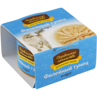 

Корм"ДЕРЕВЕНСК.ЛАКОМСТВА"(филе тунца)80г