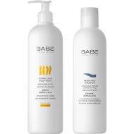 Косметический набор Laboratorios Babe шампунь экстра мягкий + гель для душа увлажняющий для чувствительной кожи, 500+500 мл