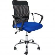 Офисное кресло «AksHome» Aria Light Eco, черный/синий