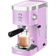 Рожковая кофеварка «Kitfort» KT-7114-3, лавандовый