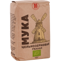 

Мука ржаная ц/зерн (органич.продукт)1кг