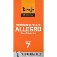 Кофе в капсулах «Dimello» Allegro, 10х5.4 г