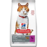 Корм для кошек «Hill's» Science Plan, Adult Sterilised, 607278, утка, 3 кг