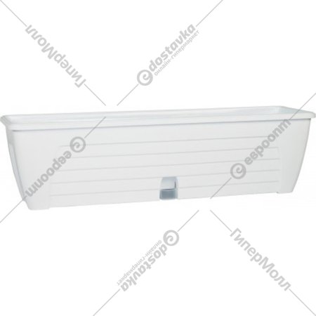 Ящик балконный «Santino» Lido, LID600WHT, белый, 60 см