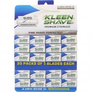 Набор лезвий для бритвы «Kleen Shave» Premium, 100 шт