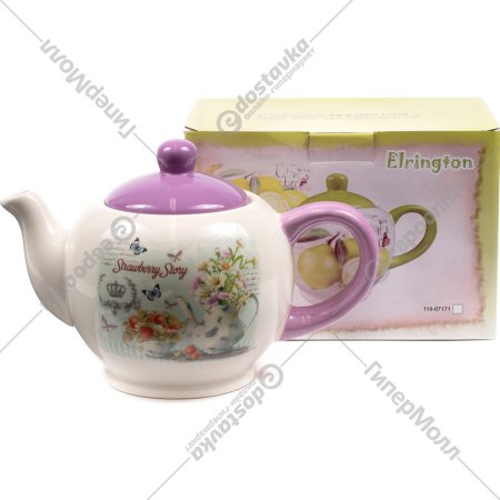 Заварочный чайник «Elrington» Strawberry story, 110-07190, 950 мл