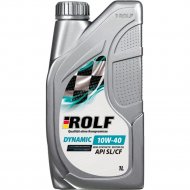 Моторное масло «Rolf» Dynamic SAE 10w40, API SL/CF, 322701, 1 л