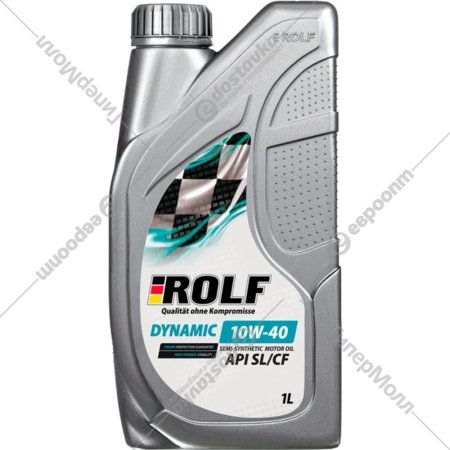 Моторное масло «Rolf» Dynamic SAE 10w40, API SL/CF, 322701, 1 л