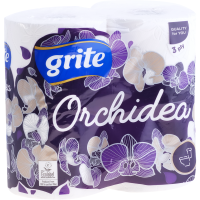 

Бумага туал."GRITE"(orhidea gold) 4шт