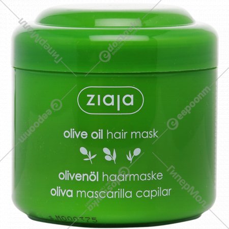 Маска восстанавливающая для волос «Ziaja» оливковая, 200 мл