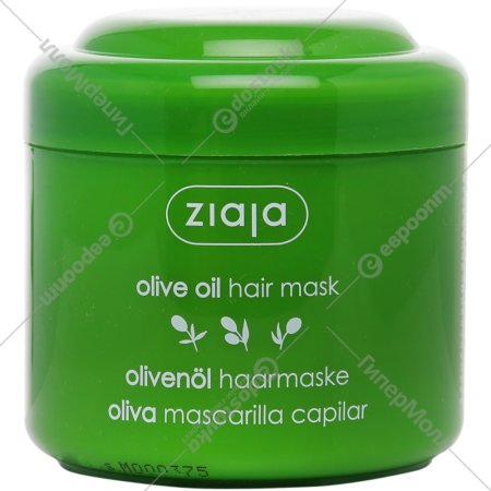 Маска восстанавливающая для волос «Ziaja» оливковая, 200 мл