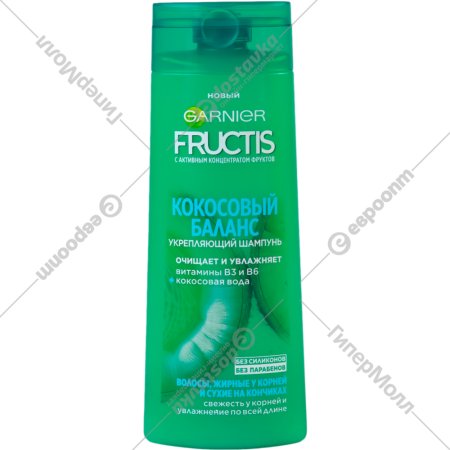 Шампунь для волос «Fructis» кокосовый баланс, 250 мл