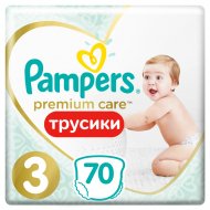 Трусики «Pampers» Premium Care 6-11 кг, размер 3, 70 шт