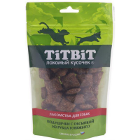 

Подушечки д/собак с посыпкой"TITBIT" 80г