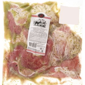 Шашлык из мяса сви­ни­ны «Эк­зо­ти­к» охла­жден­ный, 1 кг