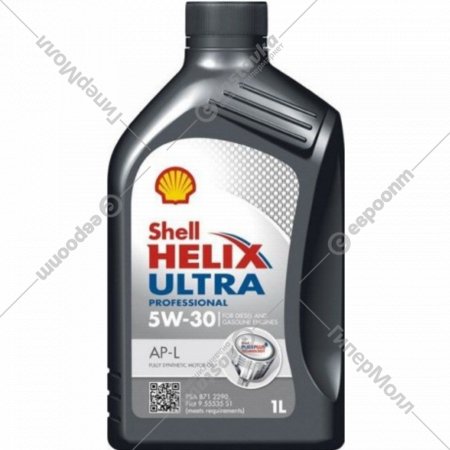 Моторное масло «Shell» Helix Ultra Professional AP-L 5W-30, 550046655, 1 л