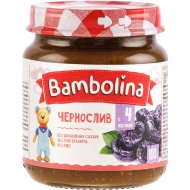 Пюре фруктовое «Bambolina» чернослив, 100 г