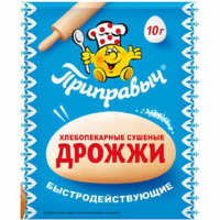 

Дрожжи "ПРИПРАВЫЧ" (б/дейст,сух.ак)РФ10г