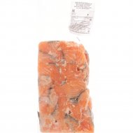 Кусочки лосося на коже, мороженные, 1 кг, фасовка 1.05 - 1.25 кг