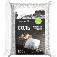 

Соль морская "ORGANICO" (L) 500 г