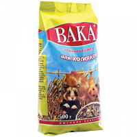 

Корм д/хомяков "ВАКА" 500г