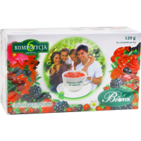 

Чай фруктовый"BIOFIX"(комп.6 вкус)60х2г