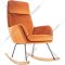 Кресло-качалка «Signal» Hoover Velvet, оранжевый
