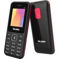Мобильный телефон «Olmio» A12, черный/красный