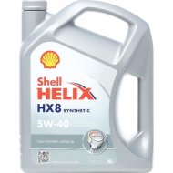Моторное масло «Shell» Helix HX8 Synthetic 5W-40, 550052837, 4 л