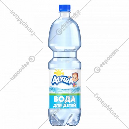 Вода питьевая негазированная «Агуша» детская 0+, 1.5 л