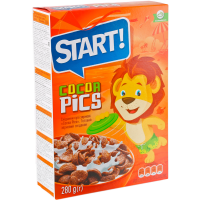

Готов.зерн.завтр."START"(Cocoa pics)280г