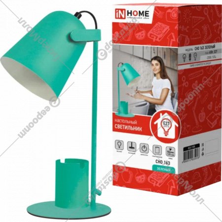 Настольная лампа «In Home» СНО 16З 40Вт E27 230В, зеленый