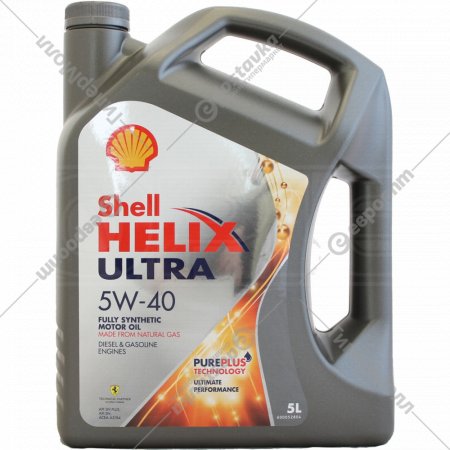 Моторное масло «Shell» Helix Ultra 5W-40, 550052838, 5 л