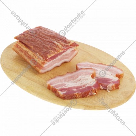 Продукт из мяса свинины «Грудинка Борисовская» сырокопченый, 1 кг, фасовка 0.3 - 0.4 кг