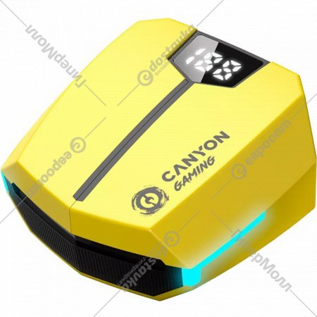 Беспроводные наушники «Canyon» GTWS-2, CND-GTWS2Y, желтый