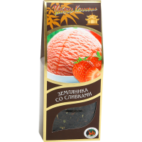 

Чай черный "ЗЕМЛЯНИКА СО СЛИВКАМИ" 80Г