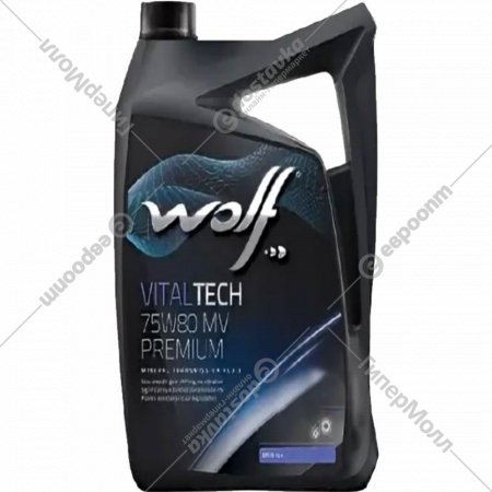 Масло трансмиссионное «Wolf» VitalTech 75W-80 Multi Vehicle Premium, 2219/1, 1 л