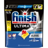 Капсулы для посудомоечной машины Finish Powerball Ultimate All in 1 Lemon, 50 шт