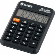 Калькулятор «Eleven» LC-110NR, черный