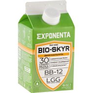 Напиток кисломолочный «Exponenta» Bio-Skyr, обезжиренный, со вкусом дыня канталупа, 0.5 кг