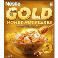 Сухой завтрак «Nestle» Хлопья кукурузные, с медом и арахисом, 300 г