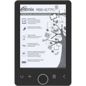 Элек­трон­ная книга «Ritmix» RBK-677FL, Black