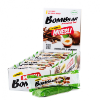 

Батончик фундук "BOMBBAR MUESLI"45г