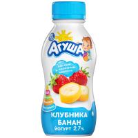 

Йогурт"АГУША"стак 2.7%(клуб-бан,д/п)200г