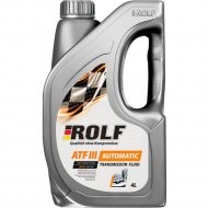 Трансмиссионное масло «Rolf» Transmission ATF III, 322431, 1 л