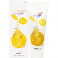 Мягкая пенка для умывания «Med:B» Lemon Soda Foam, с экстрактом лимона, 100 мл