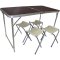Комплект садовой мебели Mon Ami складной стол+стулья, SJ-8812-4