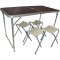 Комплект садовой мебели Mon Ami складной стол+стулья, SJ-8812-4