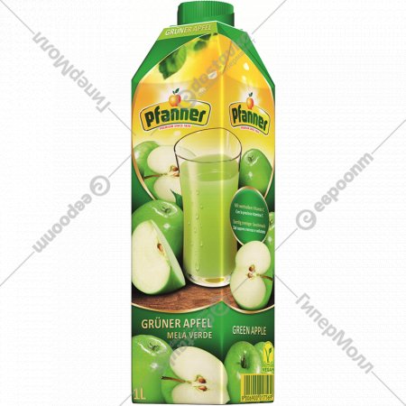 Напиток из зеленого яблока «Pfanner» 1 л